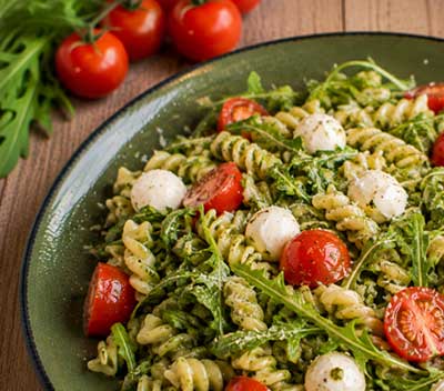 Koude pasta salades