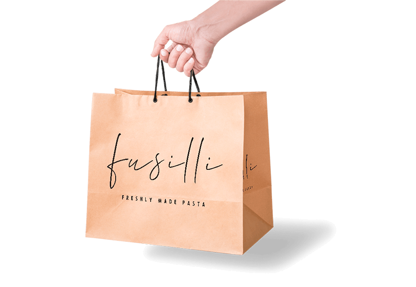food bag logo
